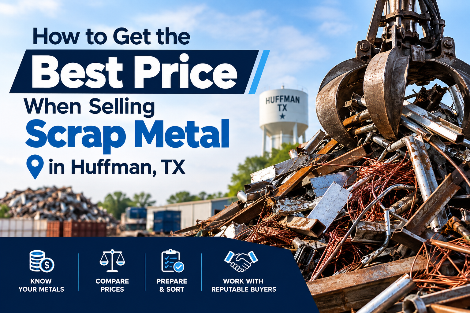 Sell Scrap Metal in Huffman TX
