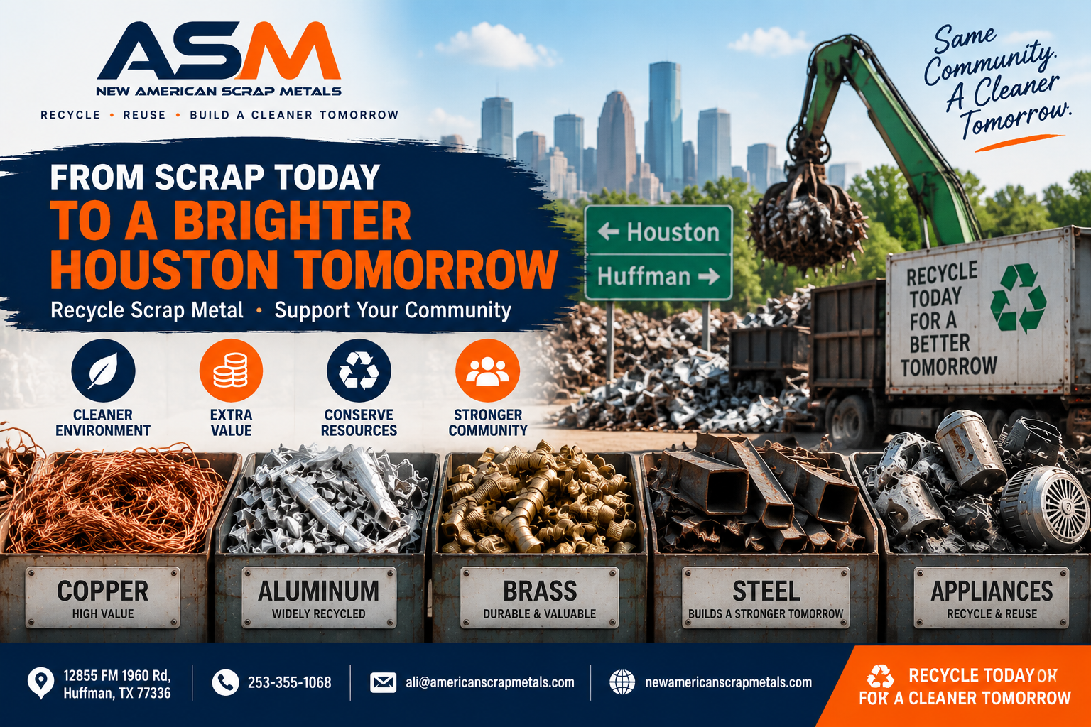 Scrap Metal Recycling Houston TX
