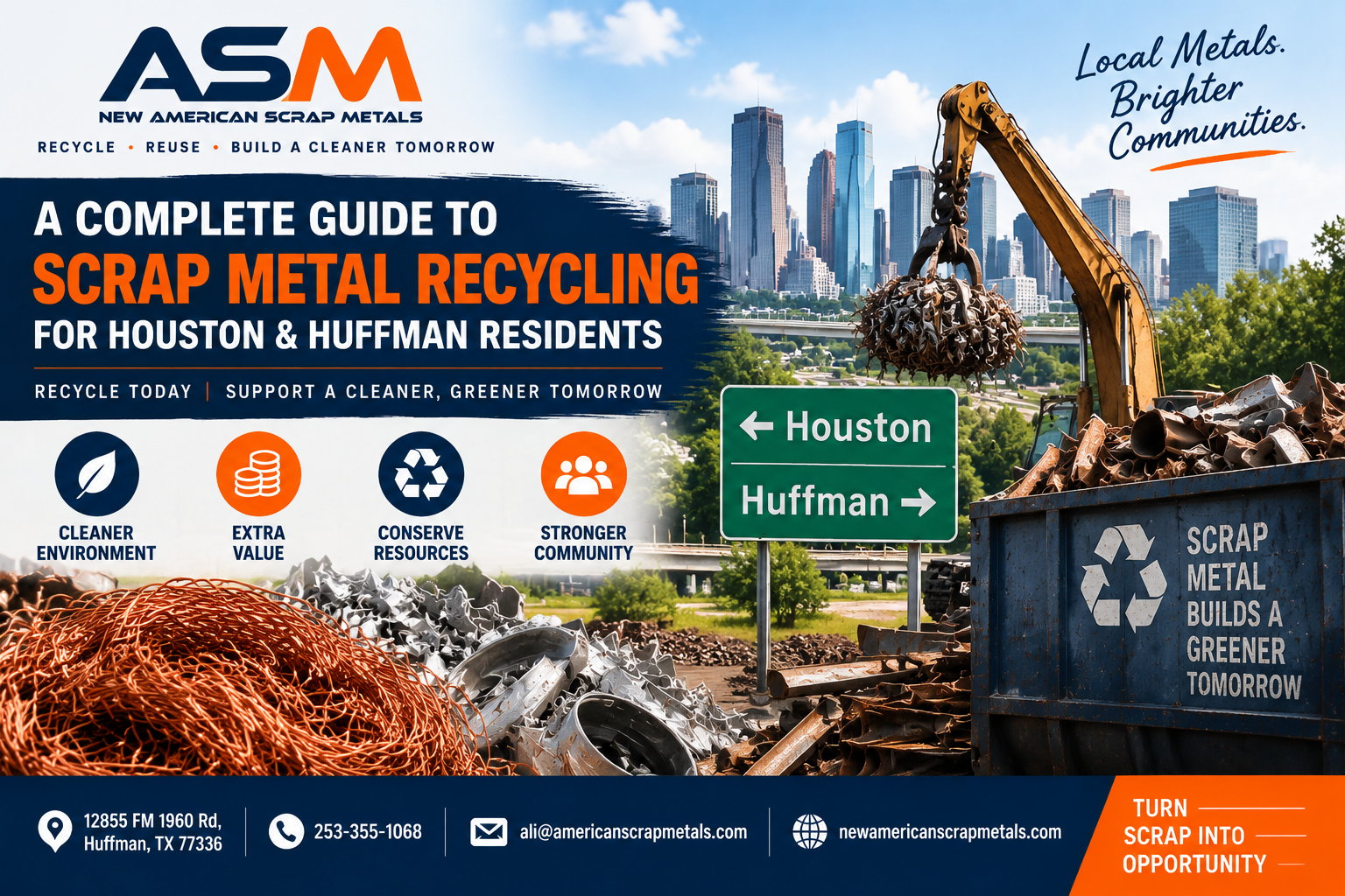 Scrap Metal Recycling Houston TX