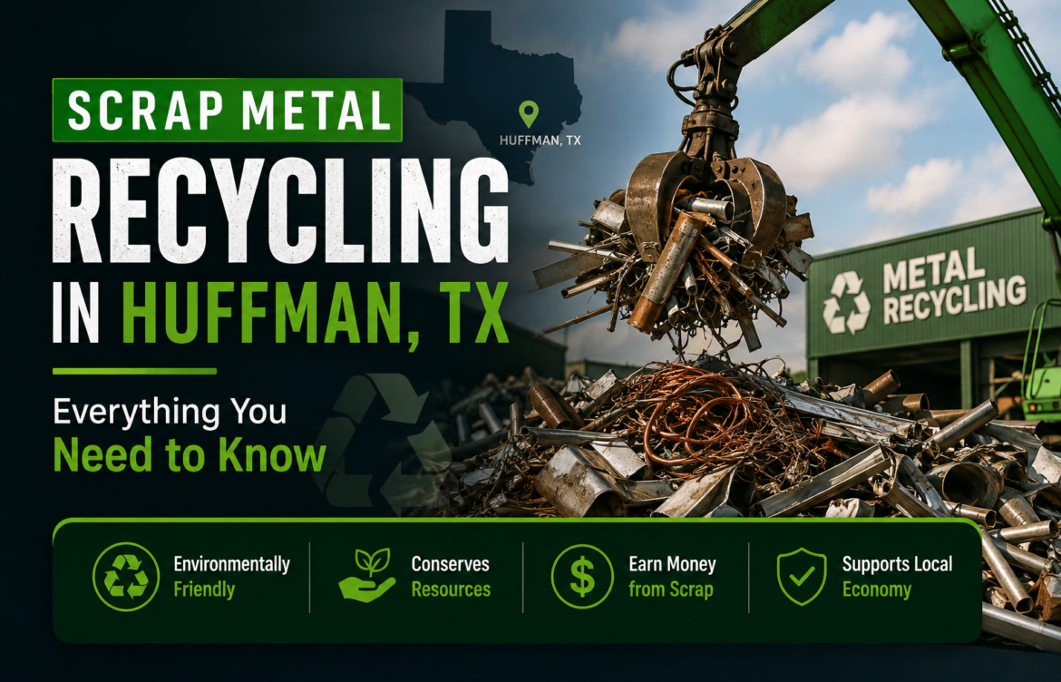 Scrap Metal Recycling in Huffman, TX: Everything You Need to Know