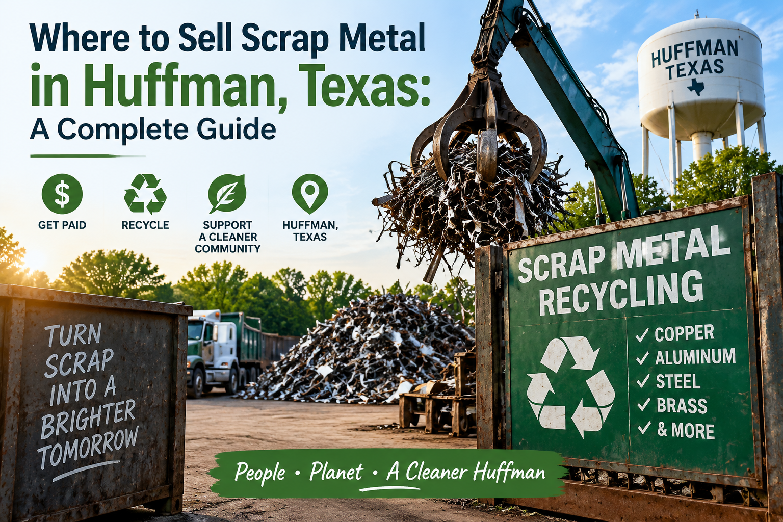 Sell Scrap Metal in Huffman TX
