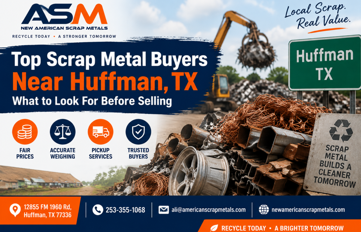 Top Scrap Metal Buyers Near Huffman, TX: What to Look For Before Selling