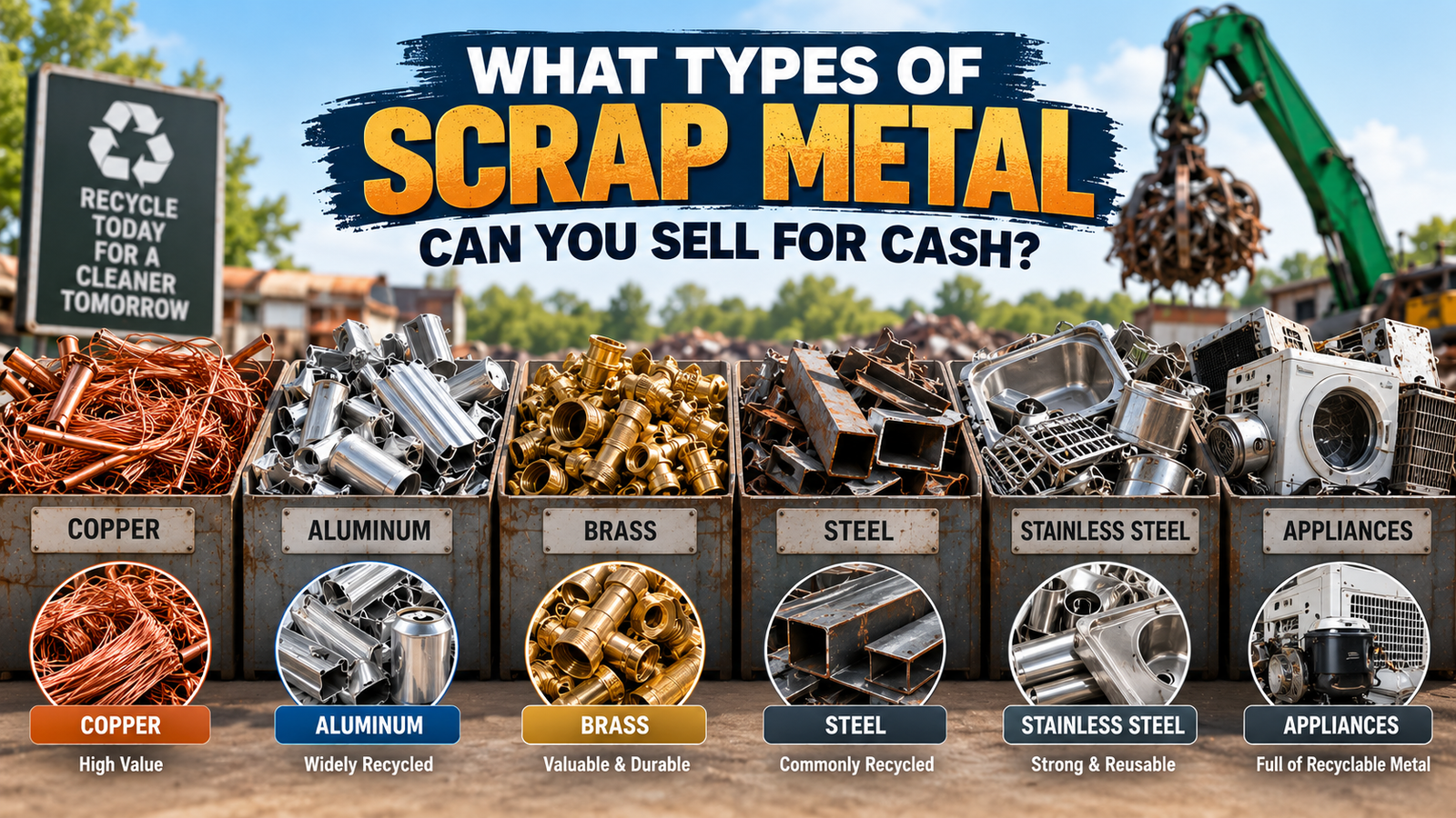 Types of Scrap Metal